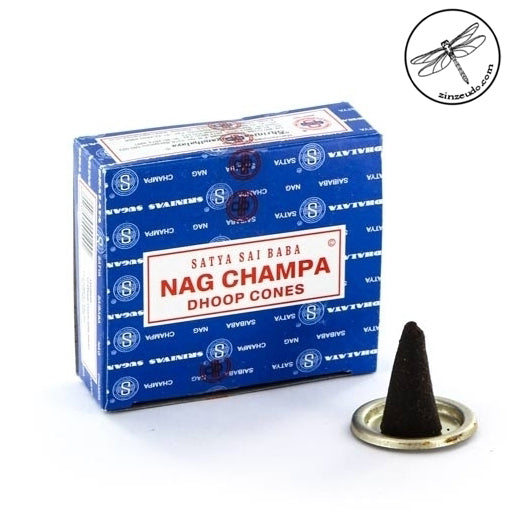 Nag Champa Incense Cones - Zinzeudo Infinite Wellness