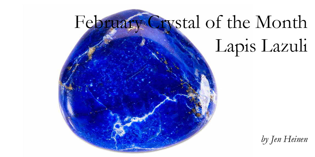 February Crystal of the Month - Lapis Lazuli