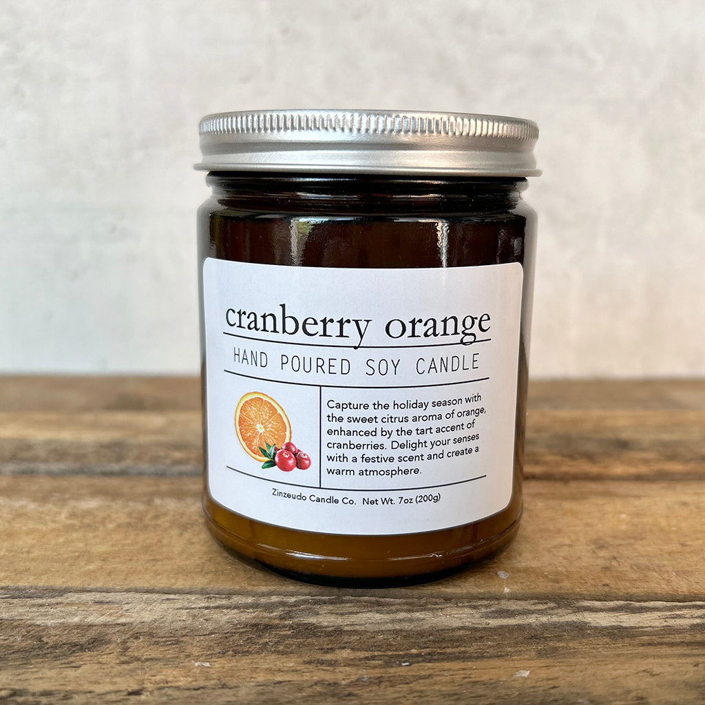 Cranberry Orange Soy Candle