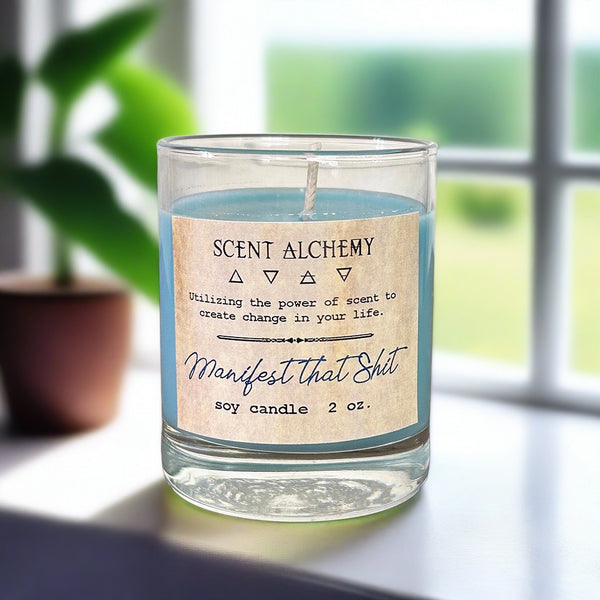 Scent Alchemy Manifest The Shit Soy Candle