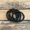 Black Obsidian Bracelet (8mm) - Zinzeudo Infinite Wellness