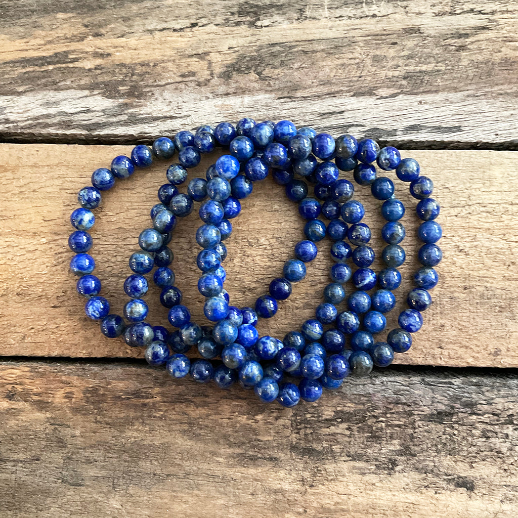 Lapis Lazuli Bracelet (8mm) - Zinzeudo Infinite Wellness