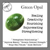 Green Opal Tower for Creativity and Healing - Zinzeudo Infinite Wellness
