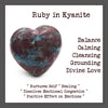 Ruby in Kyanite Sphere for Divine Love & Balance - Zinzeudo Infinite Wellness