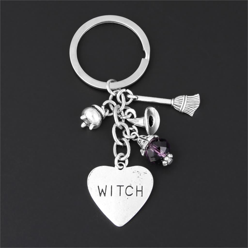 Witchy Charm Keychain - Zinzeudo Infinite Wellness