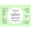 Green Clean All Purpose Natural Cleaner - Zinzeudo Infinite Wellness