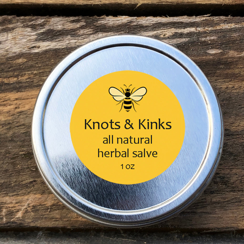 Knots & Kinks Herbal Salve 1 oz. - Zinzeudo Infinite Wellness
