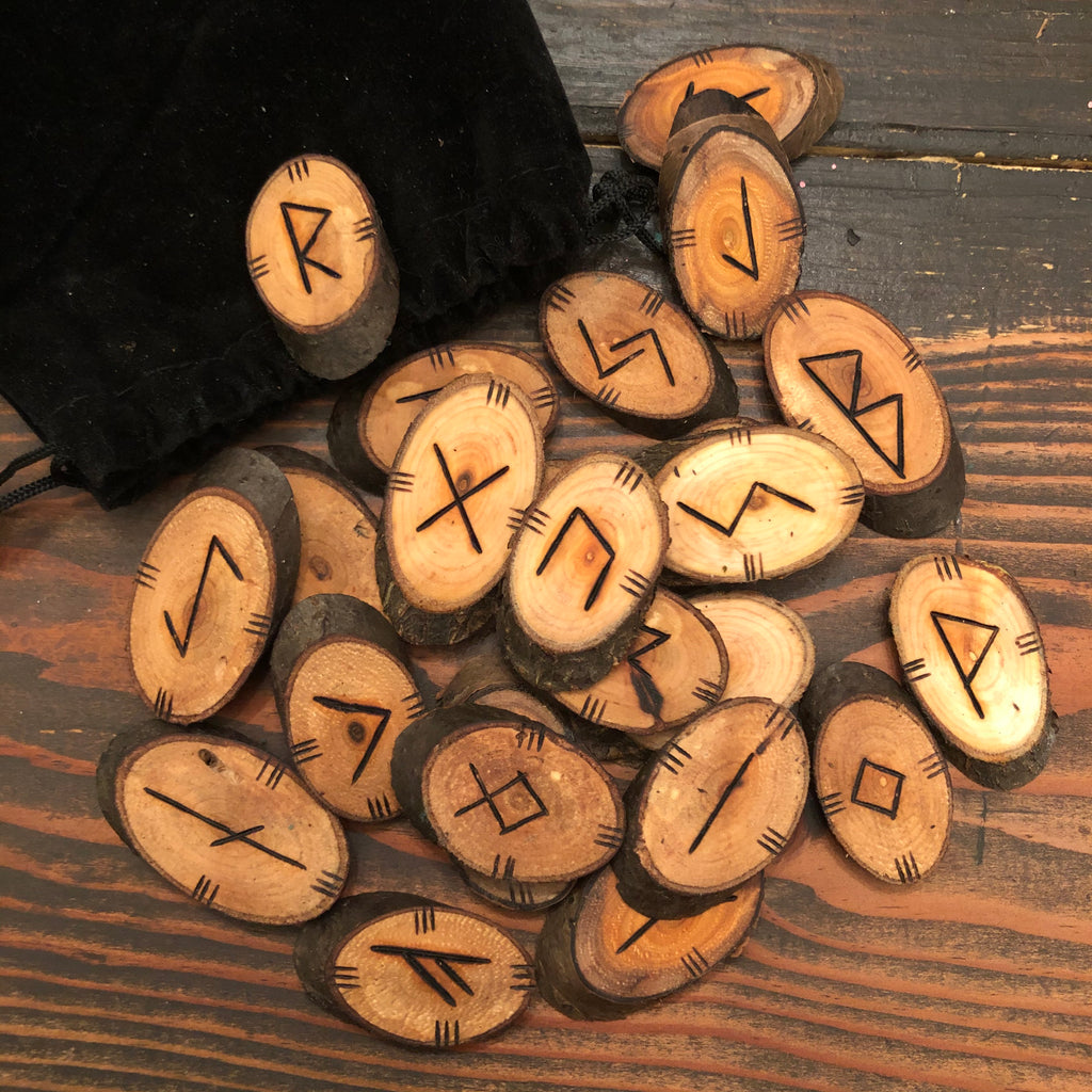 Hand Crafted Elder Futhark Runes - Zinzeudo Infinite Wellness