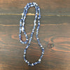 Sodalite Chip Necklace for Intuition and Communication - Zinzeudo Infinite Wellness