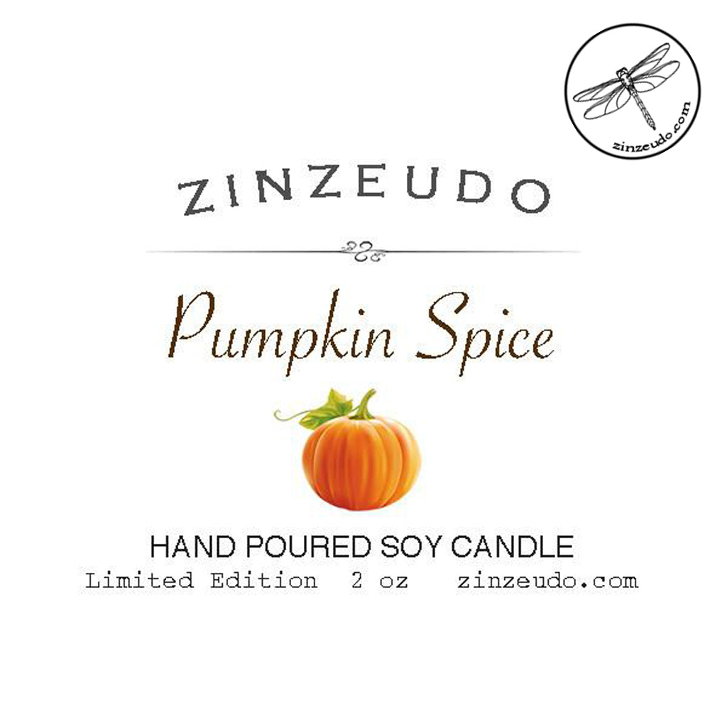 Pumpkin Spice Soy Votive - Zinzeudo Infinite Wellness