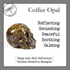 Coffee Opal Info Card