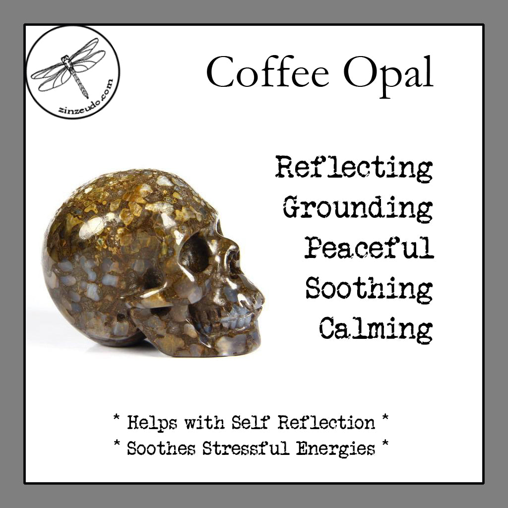 Coffee Opal Info Card