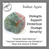 Indian Agate Info Card