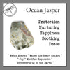 Ocean Jasper Sphere for Protection & Nurturing - Zinzeudo Infinite Wellness