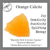Orange Calcite Pumpkin Figurine for Blissful Joy - Zinzeudo Infinite Wellness
