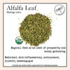 Alfalfa Leaf cut 1 oz. (organic) - Zinzeudo Infinite Wellness