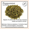 Peppermint cut 1 oz. (organic) - Zinzeudo Infinite Wellness