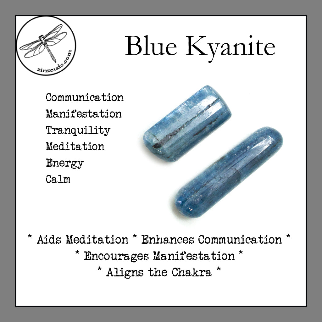 Blue Kyanite Blades - Zinzeudo Infinite Wellness