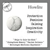 Howlite Pumpkin Figurine for Calming & Increased Awareness - Zinzeudo Infinite Wellness